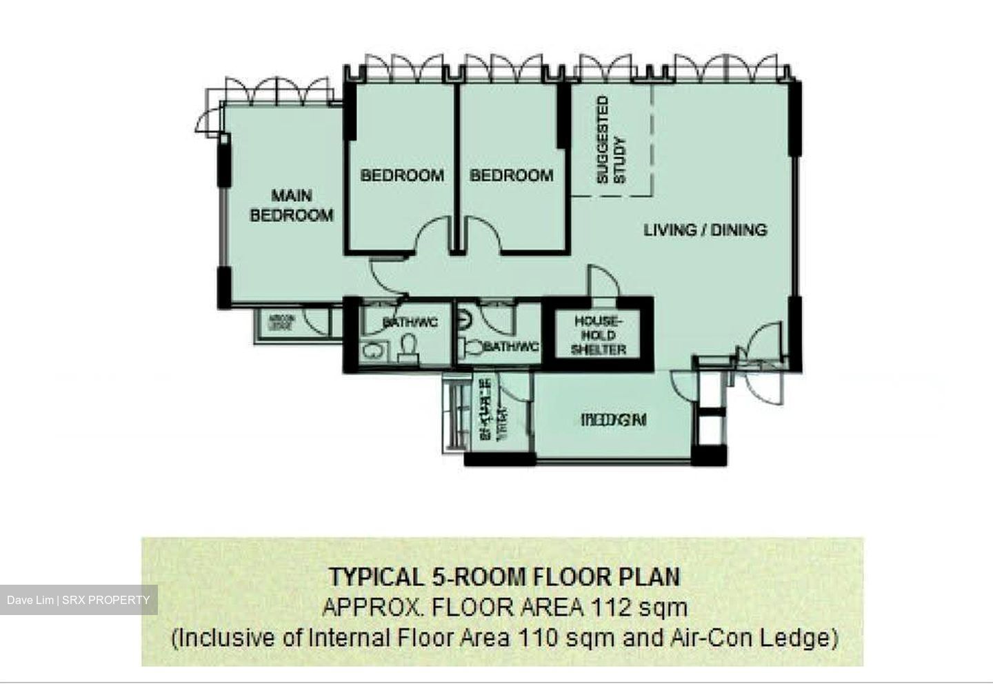 Blk 471B Hougang Parkview (Hougang), HDB 5 Rooms #620633171